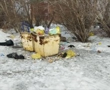 Не вывозят мусор (подменили контейнеры)