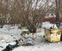 Не вывозят мусор (подменили контейнеры)