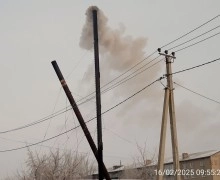 На 8 котельной завалилась труба