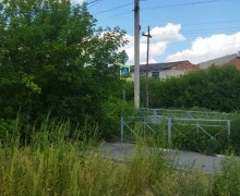 Проблема с безопасностью на перекрестке Мамонтова - Томская в городе Камень-на-Оби. 