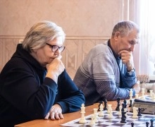 В Каменском шахматном клубе прошёл турнир среди ветеранов