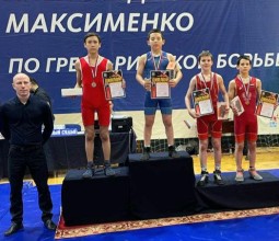 Каменские спортсмены заняли почётные места на турнире по греко-римской борьбе в г.Юрга