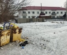 Не вывозят мусор (подменили контейнеры)