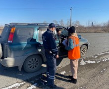 Сотрудники Госавтоинспекции совместно с представителями ОАО «РЖД» провели профилактическую акцию «Внимание, железнодорожный переезд!»