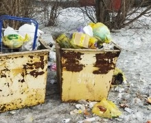 Не вывозят мусор (подменили контейнеры)