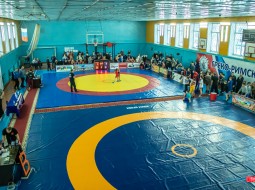 В Камне-на-Оби прошли соревнования по греко-римской борьбе среди юношей 2010-2012 гг.р.