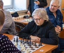 В Каменском шахматном клубе прошёл турнир среди ветеранов